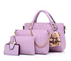 Image of 4 Piece Set Fashion Women Handbags