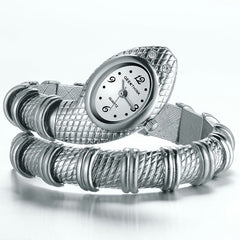 GEEKTHINK Unique Fashion Snake Shaped Bracelet Women's Watch