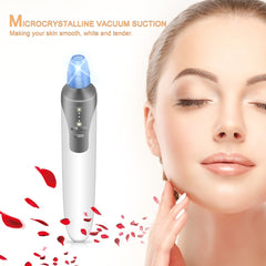 Facial Blackhead Remover 4 in 1 Vacuum Suction Face Spot Cleaner Deadskin Peeling Removal Microdermabrasion Beauty Instruments