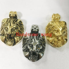 Perfect Technology Handsome Boy 316L Stainless Steel Silver Black Gold Lion