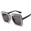 Image of 2018 Shining Diamond Sunglasses Women Brand Design Flash Square Shades Female Mirror Sun Glasses Oculos Lunette - jomfeshop