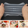 Image of 4 PCS REUSABLE STRETCHABLE SILICONE FOOD WRAPS