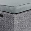 6-Piece Outdoor Rattan Wicker Set Patio Garden Backyard Sofa, Chair,