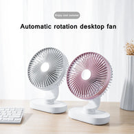 4000mAh Rechargeable Air Cooling Ventilator Electric USB Auto Rotation