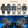 Curren Men's Fashion Watch Luxury Quartz Wristwatch Waterproof Chronograph Top Brand Relogio Masculino