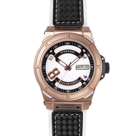 Otto White Rose Gold watch ⌚