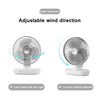 4000mAh Rechargeable Air Cooling Ventilator Electric USB Auto Rotation