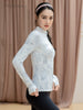 Meixuan Printed Tight Sports Long-Sleeved Yoga Jacket