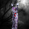 Halloween Scary Decorations Electric Voice-activated Hanging Ghost Clown Hanging Ghost Haunted House Horror Decoration Props