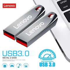 Lenovo 2TB USB3.0 Metal Flash Drives Memory 1TB 512GB 256GB 128GB 64GB 32GB Waterproof Usb Stick High Speed OTG Pen Drive For PC