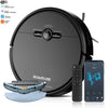 JOMFE Vacuum Cleaner Robot,Smart Voice Control,Wireless Auto Charging,Floor Sweeper,Navigation Area On Map,Cleaning Robot