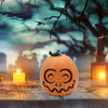 Halloween LED Pumpkin Lights Battery Operated Cute Indoor Pumpkins Light Up Jack O Lanterns For Balcony Desktop Courtyard