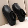 Slippers Men Casual Indoor Winter Footwear Flexible Round Toe Comfortable Non-slip Wear-Resistant Water Proof Fashion Keep Warm