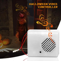 Halloween Sound Sensor Voice-activated Scary Props Halloween Decoration Sound Sensor Scream Speaker Haunted House Horror Props