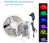 WiFi Bluetooth LED Strip Lights 20M RGB 5050/3825 SMD Flexible Ribbon Waterproof RGB LED Light 5M 10M Tape Diode DC 12V Control
