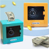 Rotating Password Cash Coin Safe Box Mini Bank Money Box Retro ATM Style Christmas Gift for Hidden Savings