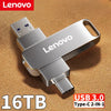 Lenovo USB 3.0 Flash Drive Metal Pen Drive 2TB/1TB/512G Waterproof High Speed Flash Disk Mini Memory Sticks 2TB U Disk Pen Drive