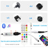 WiFi Bluetooth LED Strip Lights 20M RGB 5050/3825 SMD Flexible Ribbon Waterproof RGB LED Light 5M 10M Tape Diode DC 12V Control