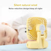 Portable Mini Handheld Fan three Speeds Cool Air for Home Office Summer Use Quiet Outdoor Simple Design USB Powered