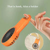 2024 New Arrival Mini Wind Air Cooling Handheld Fan Rechargeable USB Desktop with Hook Eye Catching Short Length