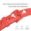 Replacement Silicone Sport Bracelet Watch Bands for Huawei Band 8 NFC Soft and Eye Catching Wrist Strap Accessories