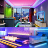 WiFi Bluetooth LED Strip Lights 20M RGB 5050/3825 SMD Flexible Ribbon Waterproof RGB LED Light 5M 10M Tape Diode DC 12V Control