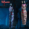 Halloween Scary Decorations Electric Voice-activated Hanging Ghost Clown Hanging Ghost Haunted House Horror Decoration Props