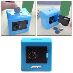 Combination Lock Money Saving Storage Box Christmas Gift for Kids Eye Catching Short Design Piggys Bank Cash Safe Case