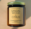 Teakwood & Spice Scented Candle – 8oz | Masculine Clean Aroma with Sandalwood & Citrus Notes