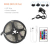 WiFi Bluetooth LED Strip Lights 20M RGB 5050/3825 SMD Flexible Ribbon Waterproof RGB LED Light 5M 10M Tape Diode DC 12V Control