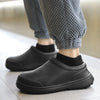 Eva Slippers For Home Man Winter Cotton Men's Slipper Indoor Outdoor Keep Warm Slip-on Young Fashion Waterproof Mans Casual Shoe