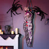 Halloween Scary Decorations Electric Voice-activated Hanging Ghost Clown Hanging Ghost Haunted House Horror Decoration Props