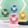 Portable Mini Handheld Fan three Speeds Cool Air for Home Office Summer Use Quiet Outdoor Simple Design USB Powered