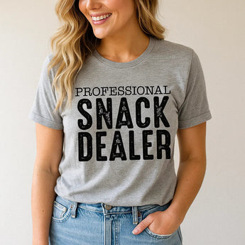 🍿 Professional Snack Dealer – Unisex Graphic Tee