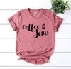 ☕✝️ Coffee and Jesus – Premium Graphic Tee
