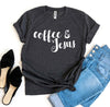 ☕✝️ Coffee and Jesus – Premium Graphic Tee