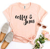 ☕✝️ Coffee and Jesus – Premium Graphic Tee
