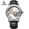 Gold Hollow Automatic Mechanical Watch - jomfeshop