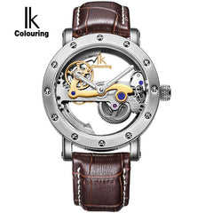 Gold Hollow Automatic Mechanical Watch