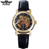 Women's Simple Automatic Skeleton Watch - jomfeshop