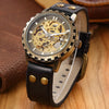 Image of Men's Military Skeleton Mechanical Watch - jomfeshop