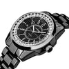 Bling Rhinestone SINOBI Luxury steel Quartz Watch Women