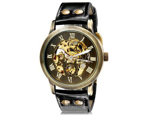 Automatic Mechanical Skeleton Men's Watch - jomfeshop