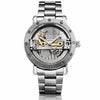 Men Luxury Business Skeleton Automatic Self Wind Watch - jomfeshop