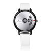 V6 Gentleman Watch Waterproof Creative Upside Down Hand Unique Design - jomfeshop