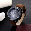 Men luxury brand V6 sport watches high quality military leather watch fashion business quartz clock relogio masculino wristwtach