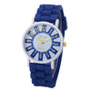 Genvivia Casual Women's Silicone Quartz Watch