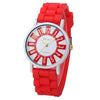 Genvivia Casual Women's Silicone Quartz Watch