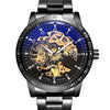 Men's Automatic Self-Wind Skeleton Fashion Watch - jomfeshop