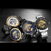 Men's Automatic Self-Wind Skeleton Fashion Watch - jomfeshop